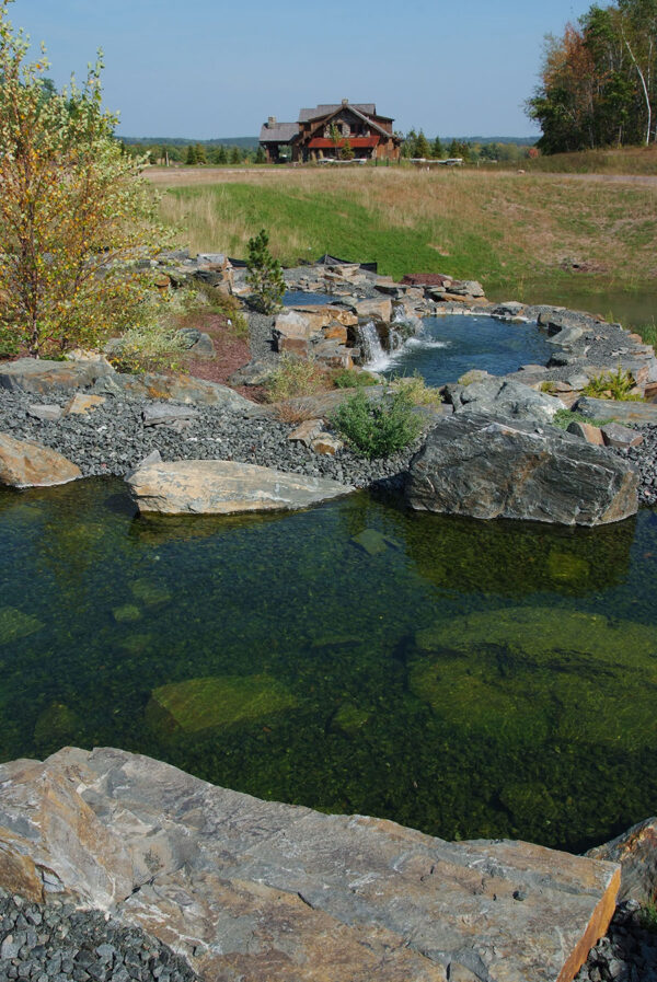 Ponds 7 Natural Crushed Rock, Interior/Exterior Decorative Stone Boulders, Veneer, Ground