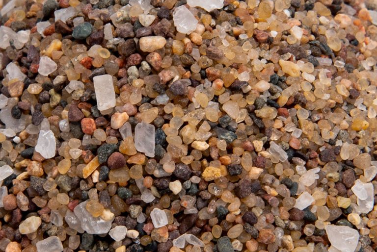 EZ Sand & Salt - Natural Crushed Rock, Interior/Exterior Decorative ...